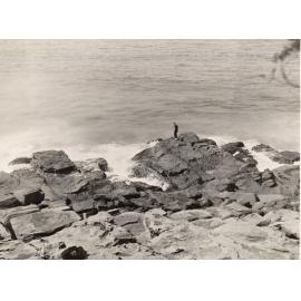 Low tide, South Steyne rocks, Manly, 23rd February 1940