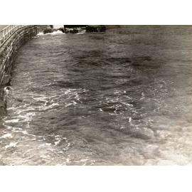 Rocks at South Steyne high tide, Manly, 23rd February 1940