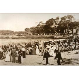 Ocean Beach, Manly, c1900s