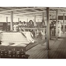 Deck of Pride of England powder hulk, n.d.