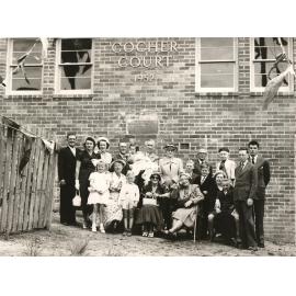 Opening of Gocher Court, Manly, 1952