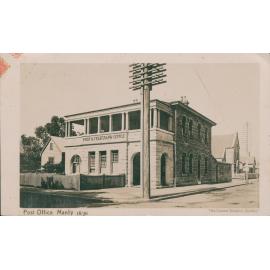Manly Post Office, c1908