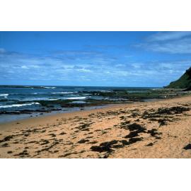 Erosion at Newport Beach, Newport, 1986