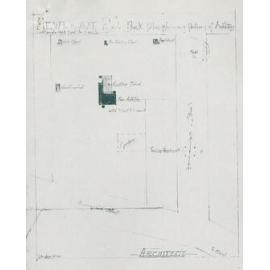 Newport PS Block Plan Showing Positions of Additions, 1921