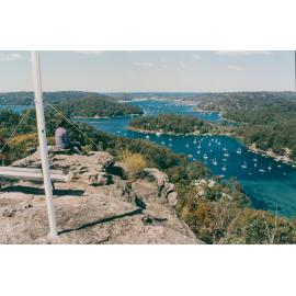 View from Flagstaff Lookout, Lovett Bay, 2003