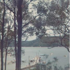 Boatshed on Tennis Court Wharf, Scotland Island, c1970