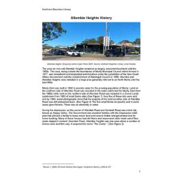 Allambie Heights History