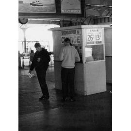 Token booth at the old Manly Fun Pier, Manly, c1967-1973