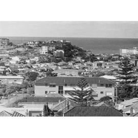 Coastal housing and a view of the headland, 1972