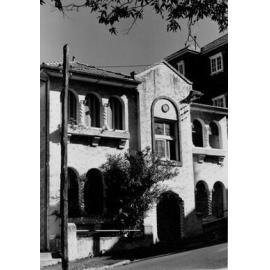 Parkland building on sloping street, Manly, c1967-1973