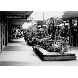 Retail walkway at Warringah Mall, Brookvale, c1967–1973