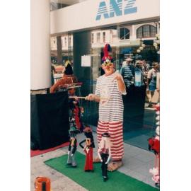 Street Performer on The Corso, Manly, 1998