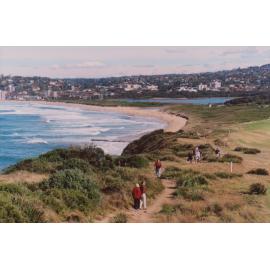 View toward Dee Why Beach from Long Reef headland, Long Reef, 2001