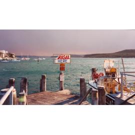 Harbourside jetty at Manly Wharf, Manly, 2001