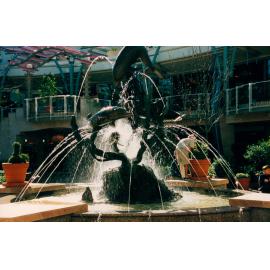 Dolphin Fountain at Warringah Mall, Brookvale, 1999