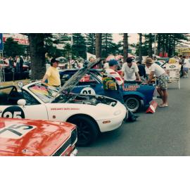 Race car display at Dee Why Motor Show, Dee Why, 1993