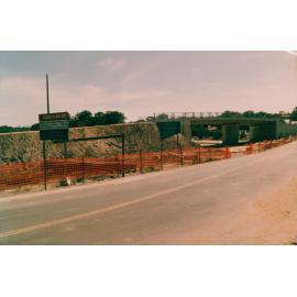 Bridge construction at Burnt Bridge Creek, North Balgowlah, 1984
