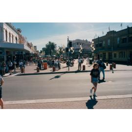 The Corso street scene near The Steyne, Manly, 1993