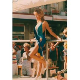 The Manly Daily Boatshow runway participant at The Manly Daily Boatshow, Manly, 1985