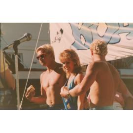 Winner of the Manly Daily Boatshow Girls competition at The Manly Daily Boatshow, Manly, 1985