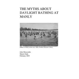 The Myths About Daylight Bathing at Manly