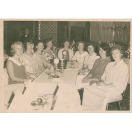 Gathering at Spellsons Out of Town, Newport, 1960s