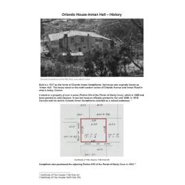 Orlando House - Inman Hall - Cromer, History
