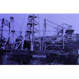 The Spit Bridge Under Construction, Seaforth, c1924
