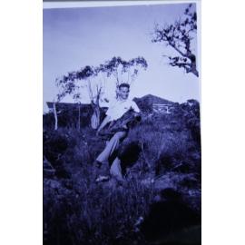 Clearing the site for building, Collaroy Plateau, c1955