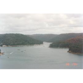 Bushfire damage near Church Point and McCarrs Creek 1994