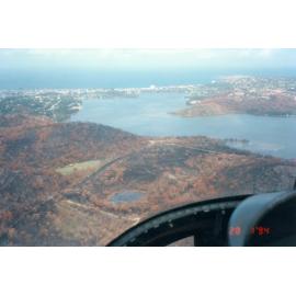 Bush fire damage, near Narrabeen Lagoon