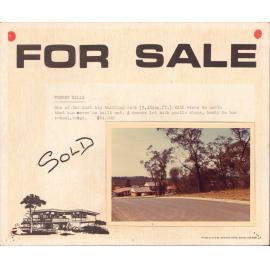 Land for sale Terrey Hills