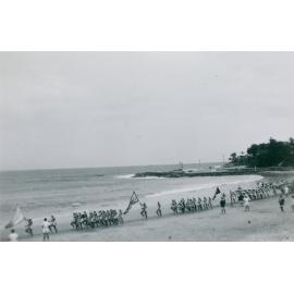 Surf Carnival at Dee Why beach 1950