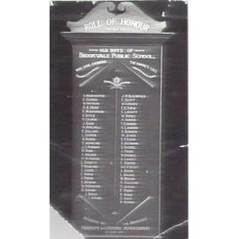 Roll of Honour, Brookvale Public School