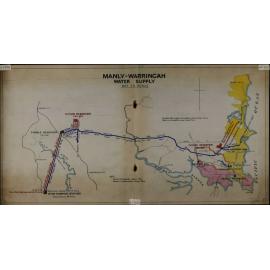 Diagram of Manly Warringah Water Supply