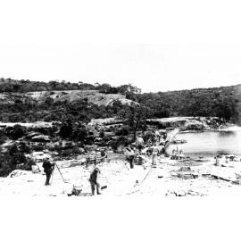 Constructing Manly Dam