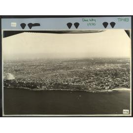 Aerial View of Curl Curl Lagoon and Dee Why