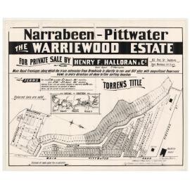 The Warriewood Estate, Warriewood, c 1906: Subdivision plan