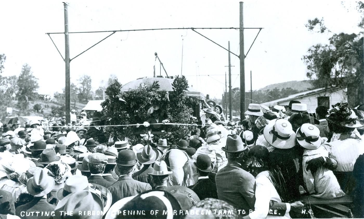 Opening of the Brookvale to Narrabeen Tramline