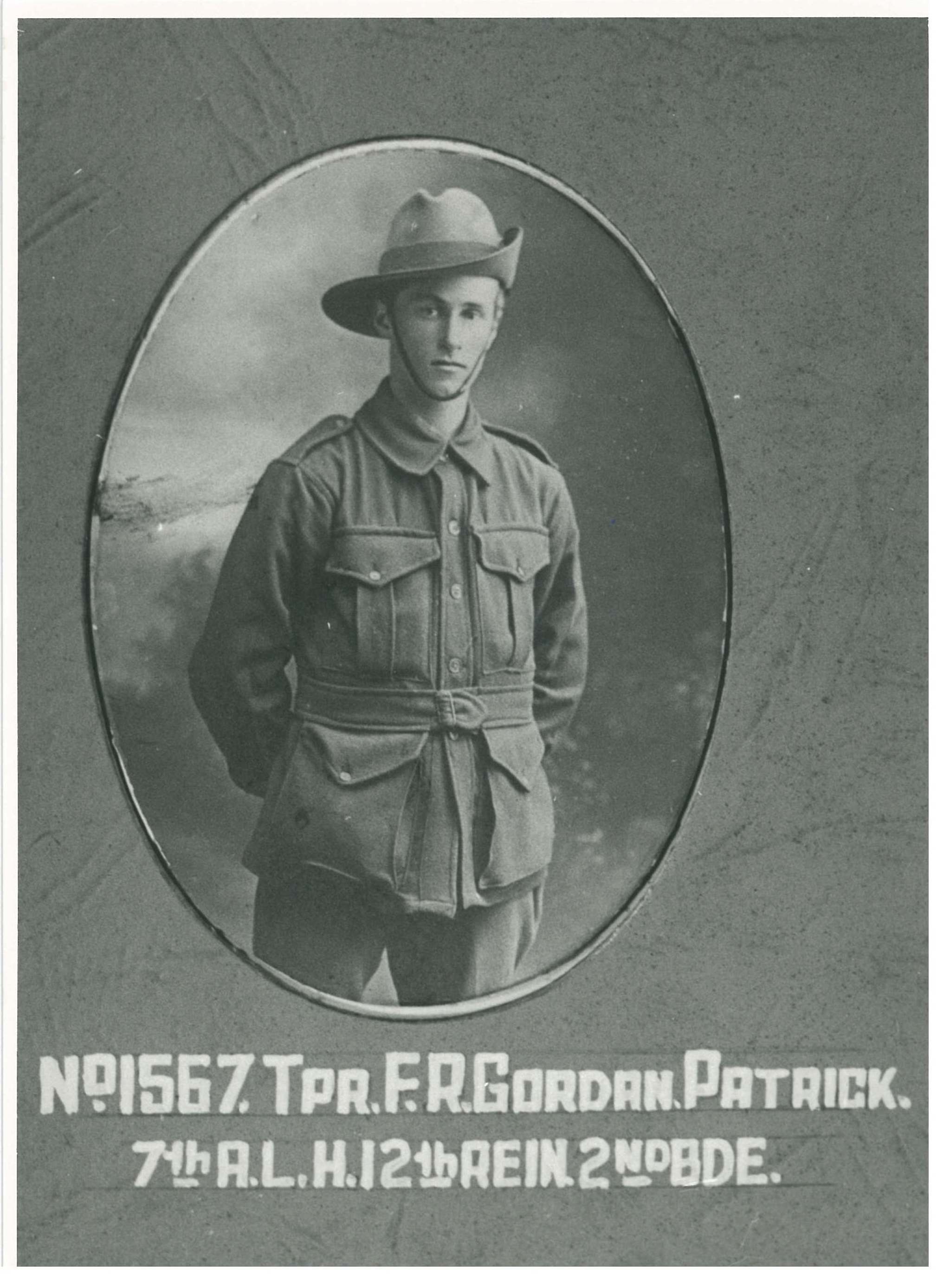 Frederick Robert Gordon Patrick