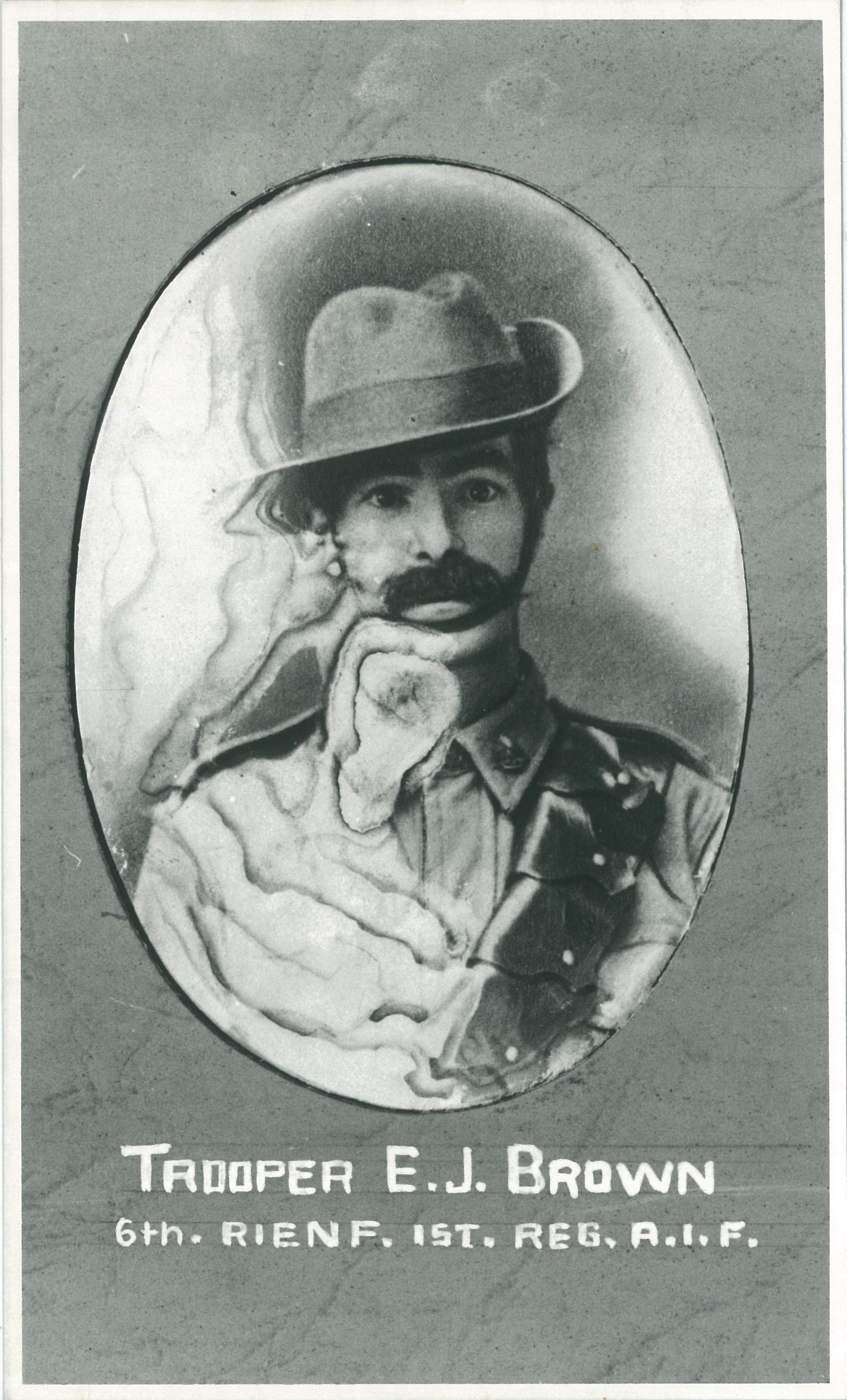 E J Brown